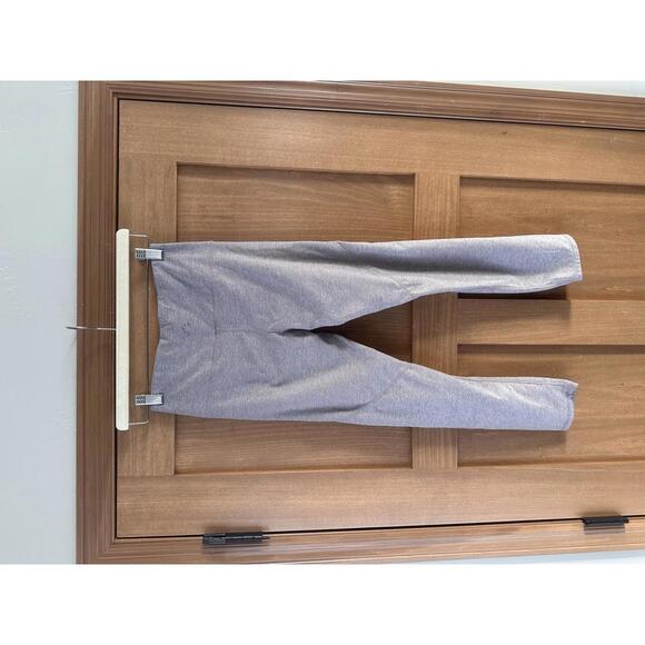 Varley Everett Mid Rise Cropped 24” Leggings Heathered Beige Women’s size XS - Picture 4 of 14